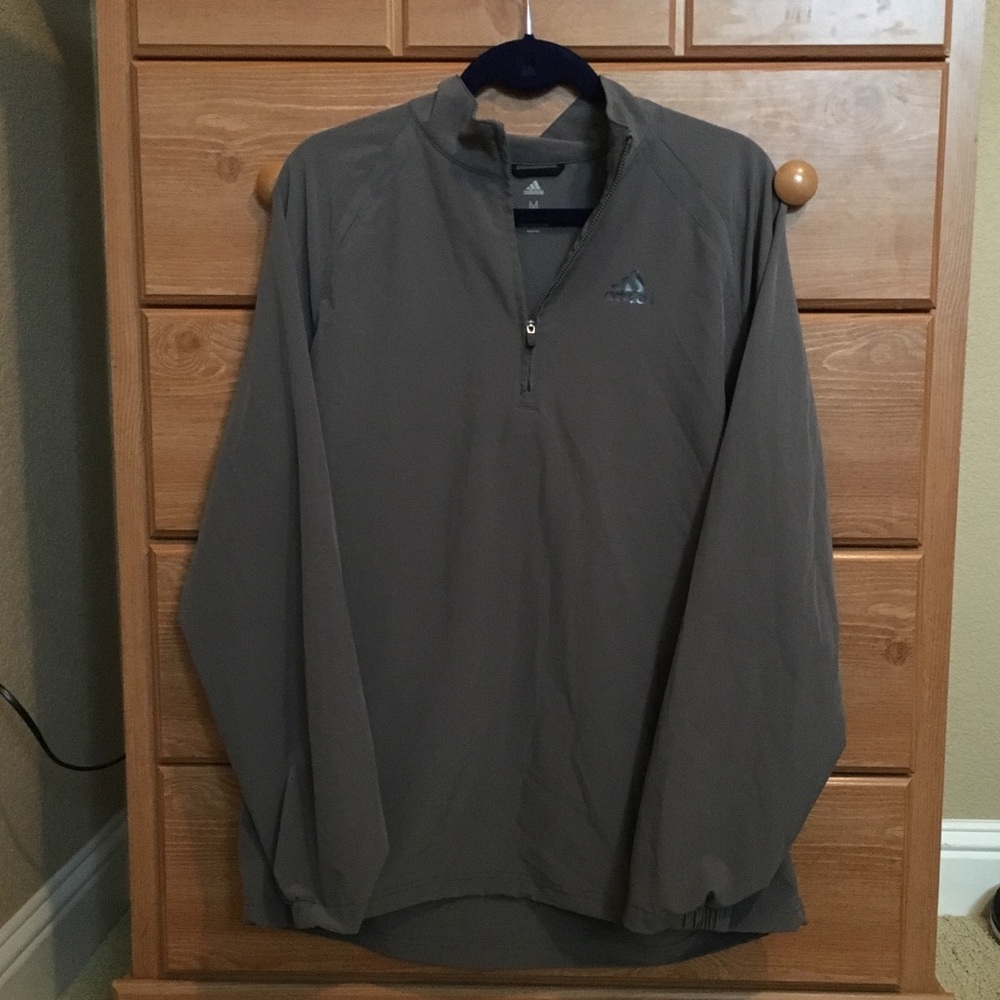 Lightweight Adidas quarter zip pullover